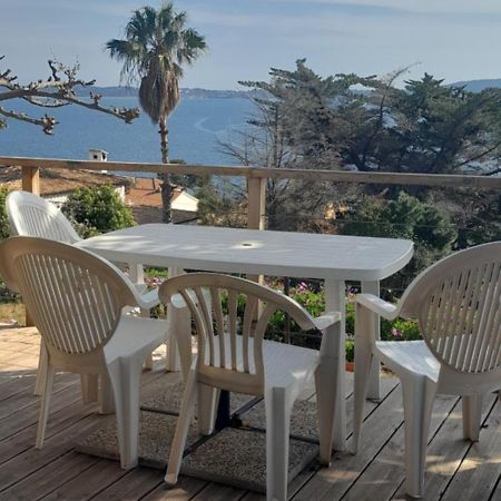 F3 Rdc Villa Vue Mer 180 Face A La Pointe De Giens Carqueiranne Dış mekan fotoğraf